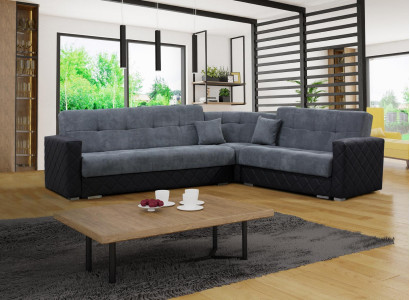 Luxury Textile L-shape Fabric Modern Corner Couch Sofa Living landscape Corner sofa Sofas